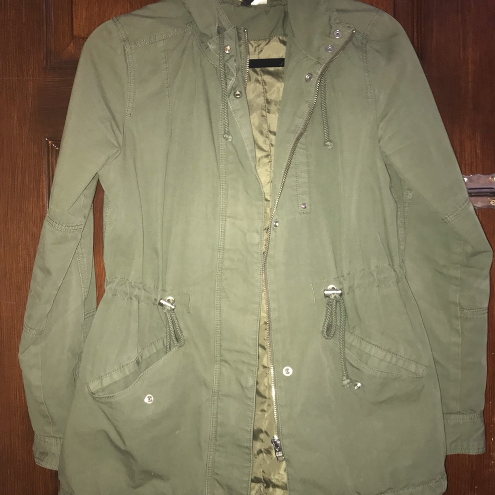 Olive green jacket